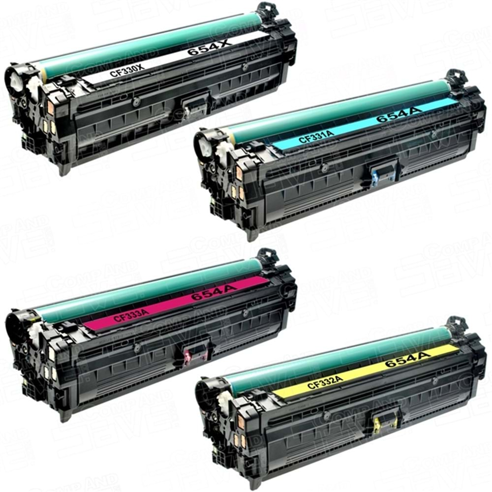 CF330X / 654X (M651) SİYAH MUADİL TONER